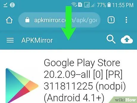 I-download ang Google Play sa Android Hakbang 9