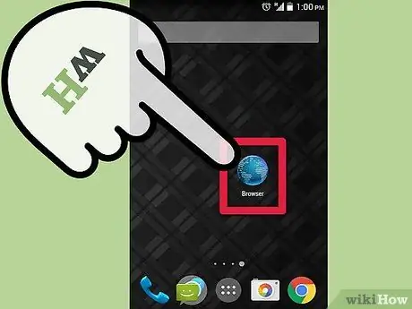 Tetapkan Halaman Utama Penyemak Imbas Android Langkah 1