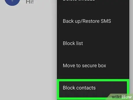 Bloquer les messages texte Android Étape 16