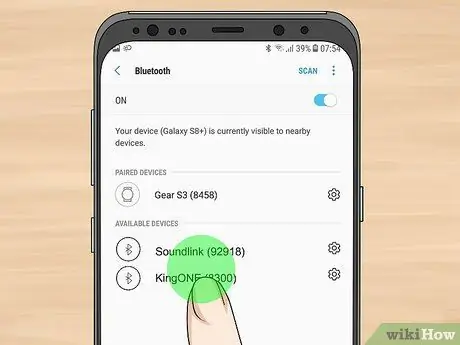 Povežite dva Bluetooth zvučnika na Samsung Galaxy Korak 5