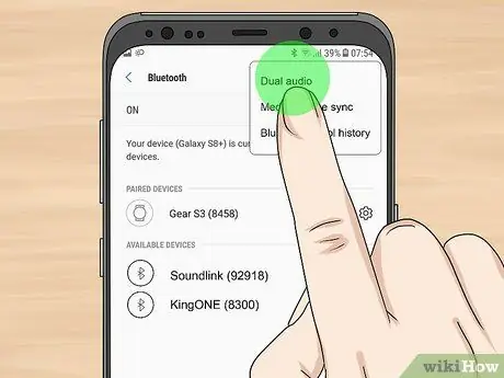 Připojte dva reproduktory Bluetooth k Samsung Galaxy Step 7