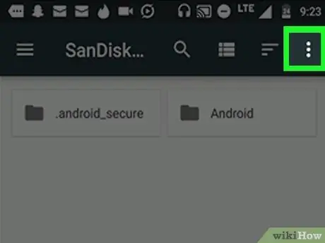 Scarica su una scheda SD su Android Passaggio 4