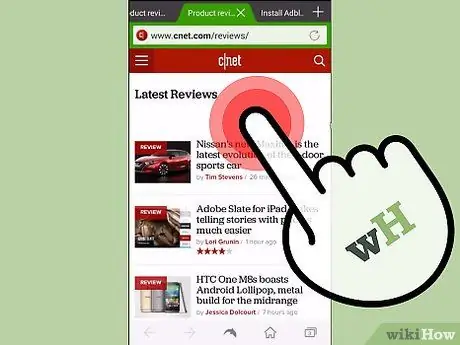 Tau txais Android Browser los thaiv Popups Kauj Ruam 11