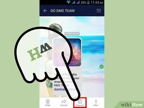 Cetak Teks dari Android Langkah 16