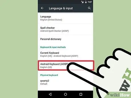 Установите арабский язык на Android. Шаг 7