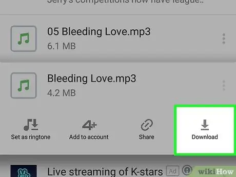 Mag-download ng Musika sa isang Samsung Galaxy Hakbang 23