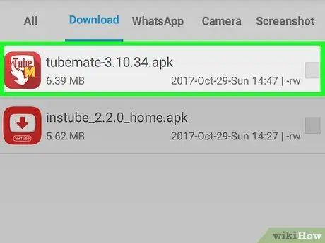 Download videoer på Android Trin 24