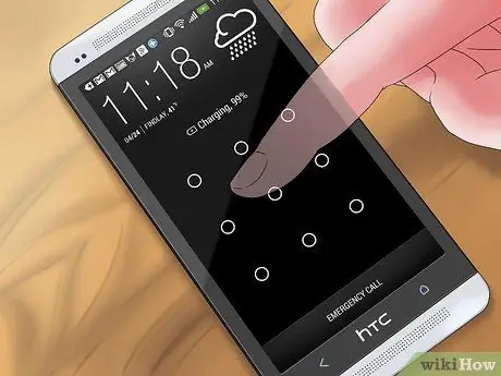 Tetapkan semula Telefon Pintar HTC apabila Dikunci Langkah 1