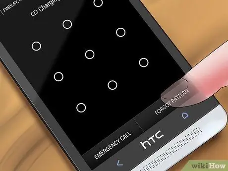 Tetapkan semula Telefon Pintar HTC apabila Dikunci Langkah 2