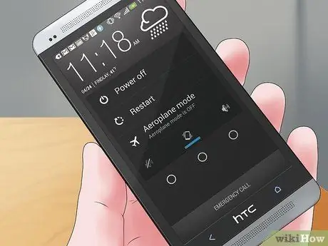 Құлыпталған кезде HTC смартфонын қалпына келтіріңіз 5 -қадам