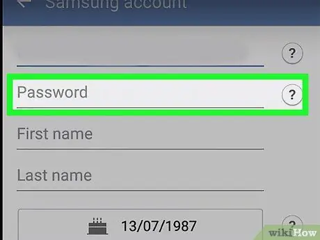 Create a Samsung Account Step 8