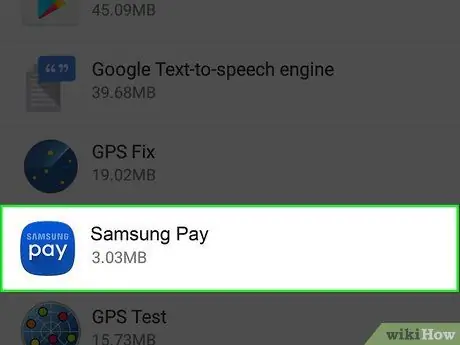 הסר את אפליקציית Samsung Pay שלב 8