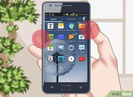 Napravite snimak ekrana na Samsung Galaxy S2 Korak 12