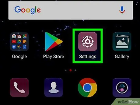 Modifica la sensibilità al tocco su Samsung Galaxy Passaggio 1