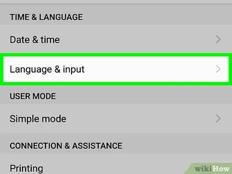 Modifica la sensibilità al tocco su Samsung Galaxy Passaggio 3