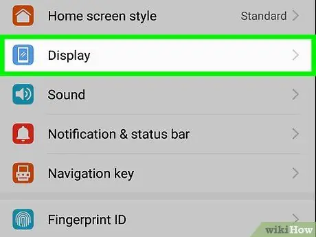 Modifica la sensibilità al tocco su Samsung Galaxy Passaggio 6