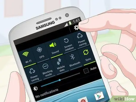 Zurücksetzen eines Samsung Galaxy S3 Schritt 2