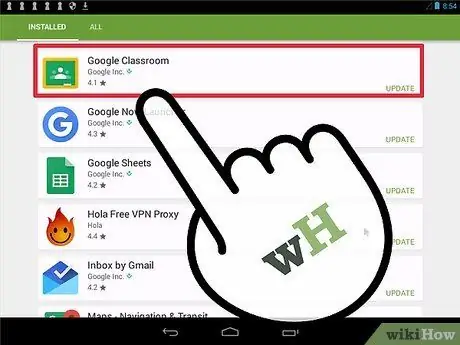 Supprimer les widgets sur Android Étape 15