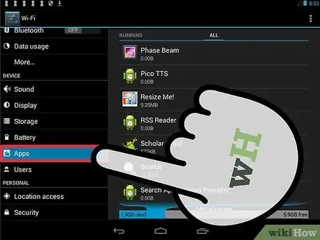 ลบวิดเจ็ตบน Android ขั้นตอนที่7