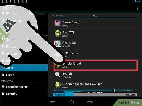 ลบวิดเจ็ตบน Android ขั้นตอนที่ 9