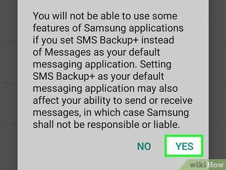 Android'den Android Adım 11'e SMS aktarın