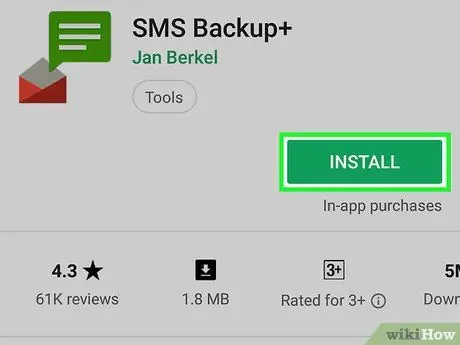 Sms overzetten van Android naar Android Stap 8