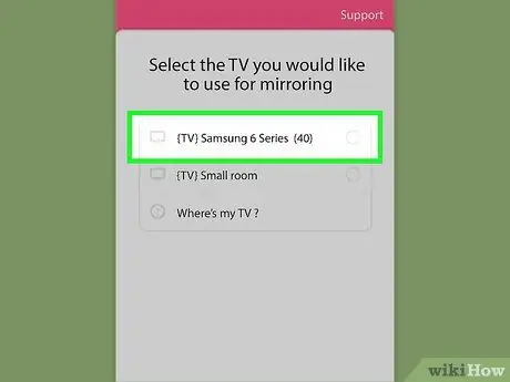 استخدم Smart View على Android الخطوة 5