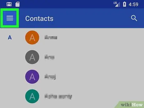 Còpia de seguretat de contactes a Android Pas 10