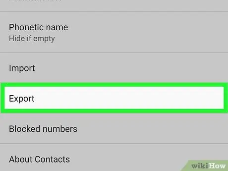 Backup Contacts on Android Step 12