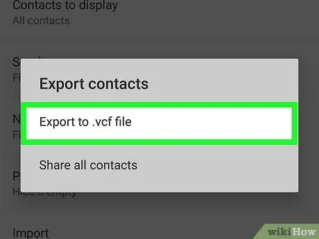 Backup Contacts on Android Step 14