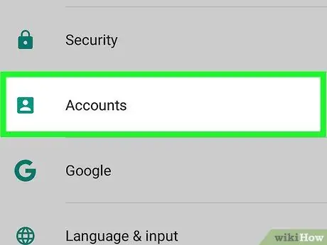 Backup Contacts on Android Step 5