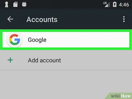 Backup Contacts on Android Step 6