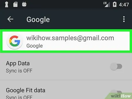 Kopia zapasowa kontaktów na Androidzie Krok 7