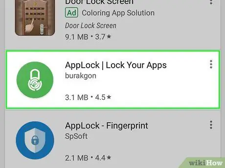 Verrouiller automatiquement les applications Android Étape 19