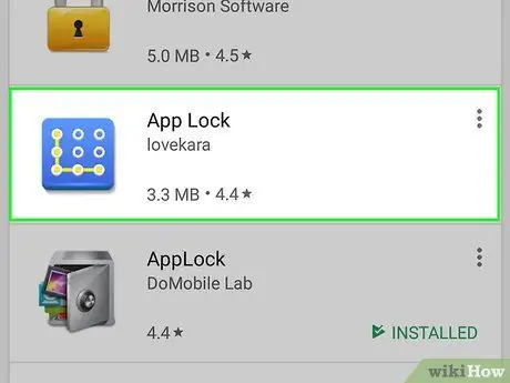 Verrouiller automatiquement les applications Android Étape 37