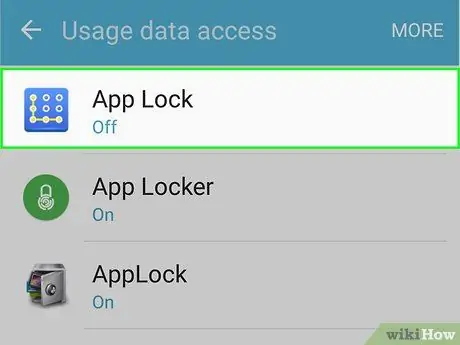 Verrouiller automatiquement les applications Android Étape 51