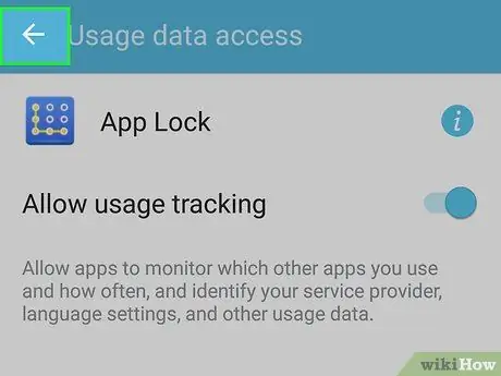 Verrouiller automatiquement les applications Android Étape 53