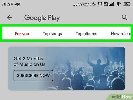 Acquista musica su Android Passaggio 5