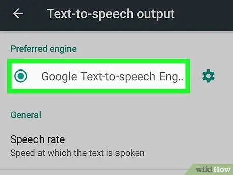 Utilitzeu Text to Speech a Android Pas 4