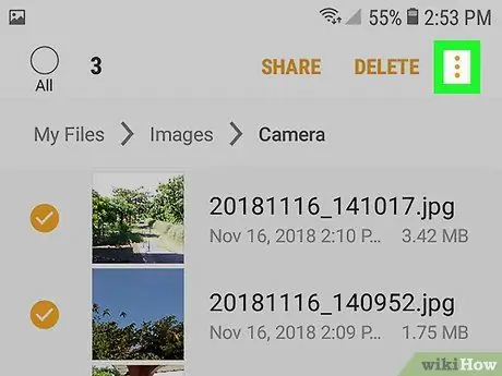 Déplacer des images sur une carte SD sur Samsung Galaxy Step 7