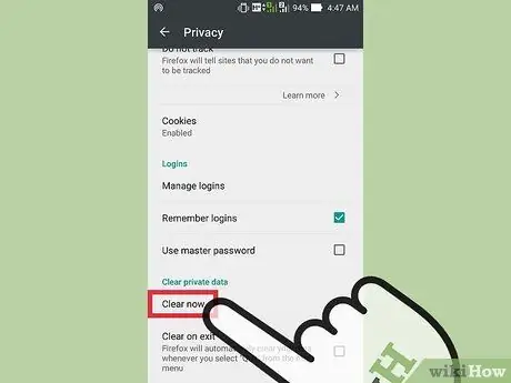 Löschen Sie den Cache Ihres Browsers auf einem Android-Schritt 18