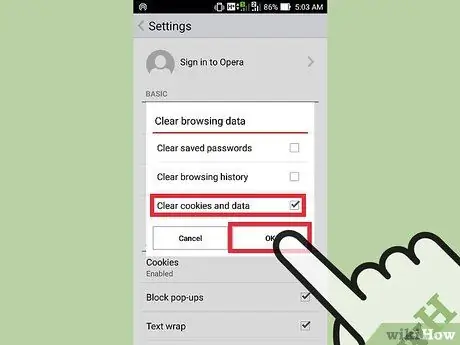 Clear Your Browser's Cache on an Android Step 23