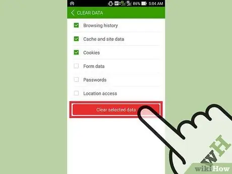 Kosongkan Cache Penyemak Imbas Anda pada Android Langkah 27