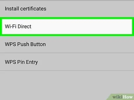 Use WiFi Direct no Android Etapa 11