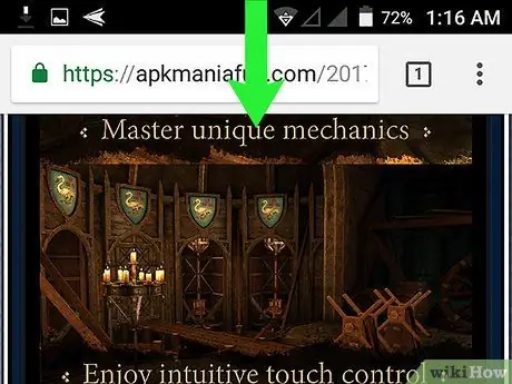 Zastavenie sťahovania v systéme Android Krok 4