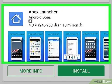 Kunci Ikon pada Android Langkah 3