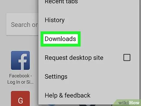 Bekijk downloads op Android Stap 7