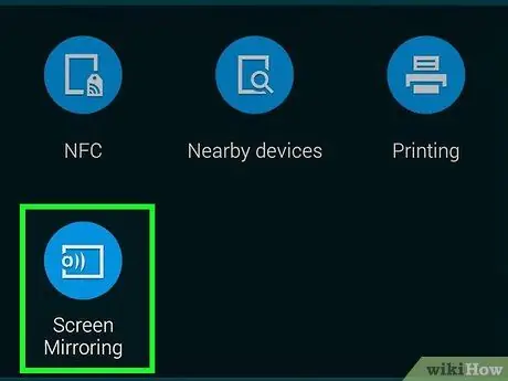 Activați Screen Mirroring pe un dispozitiv Samsung Galaxy Pasul 14