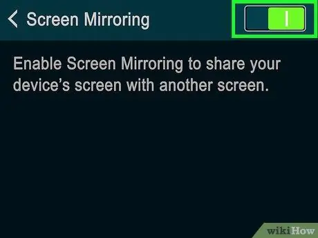 Screen Mirroring inschakelen op een Samsung Galaxy-apparaat Stap 15