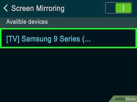 Paganahin ang Screen Mirroring sa isang Samsung Galaxy Device Hakbang 16